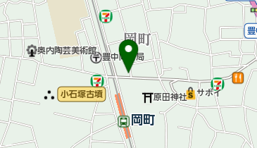 原電気株式会社 岡町店の地図画像