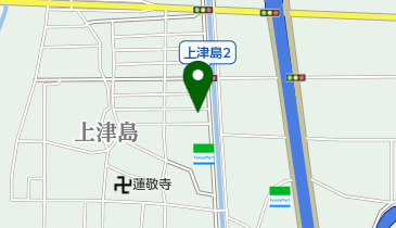 山田亀 上津島工場の地図画像