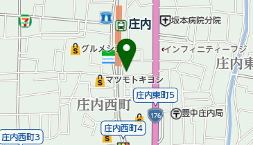 サンチョパンサー庄内店の地図画像