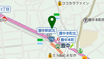 豊中北ライオンズクラブの地図画像