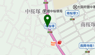 株式会社川西の地図画像