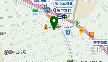 豊中視力研究所の地図画像