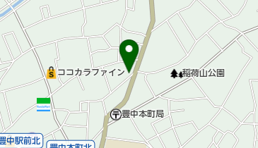 オオサケモータースの地図画像
