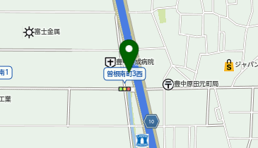 オートガレージフィールドの地図画像