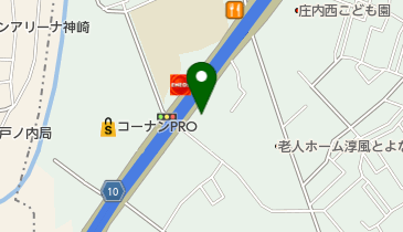 新福寺の地図画像