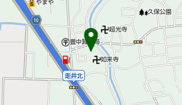 如来寺の地図画像