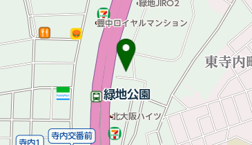 こども写真館紙ふうせんの地図画像