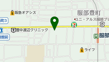 カワシマ寝装店の地図画像