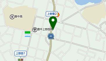 田上整骨院の地図画像