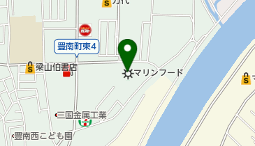 マリンフード株式会社の地図画像