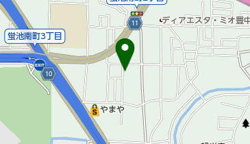 藤井ヤマザキパンの地図画像