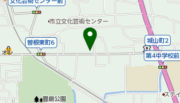 シャルム美容室の地図画像