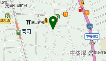 ビューティーサロンチャミーの地図画像