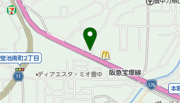 たかたき観魚園の地図画像