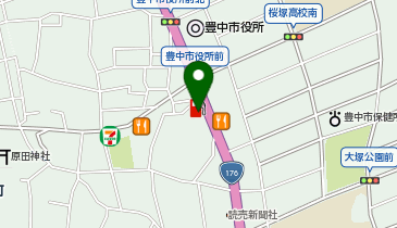 TSPネット大阪の地図画像