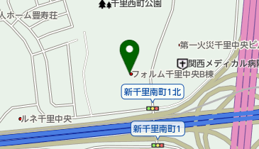 北大阪保険サービスの地図画像