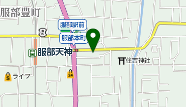 住友生命保険相互会社 新大阪支社 服部支部の地図画像