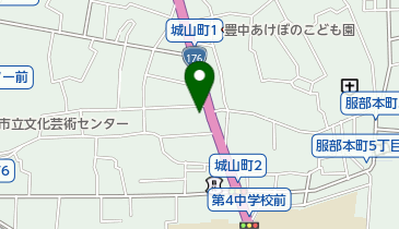 M2PLANT豊中店の地図画像