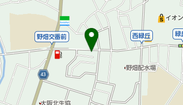 アール・ヘアーサロンの地図画像