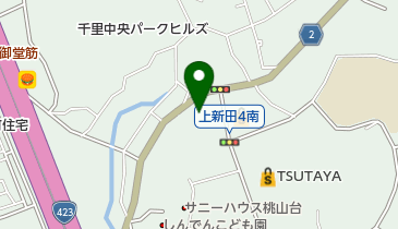 アルファー理容の地図画像