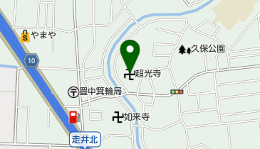 超光寺の地図画像
