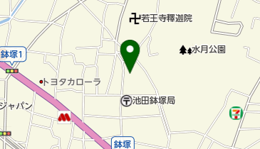 関西郵便逓送株式会社の地図画像