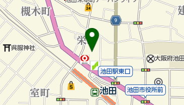 有限会社池田介護サービスの地図画像