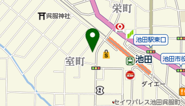 住まいるでんき館キダの地図画像