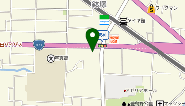 ジョーシンアウトレット池田店の地図画像