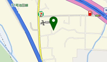 共同利用施設池田市立 神田会館の地図画像