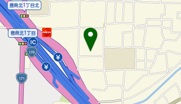 共同利用施設池田市立 豊島北会館の地図画像