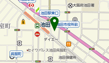 株式会社昭和工務店 池田支店の地図画像
