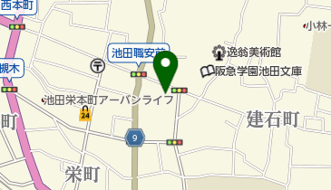 池田園本店の地図画像