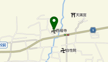 西福寺の地図画像