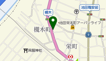 スナック子猫の地図画像