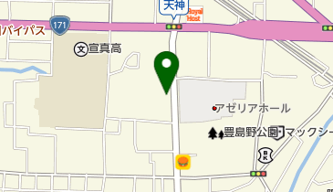 酒本鍼灸整骨院の地図画像