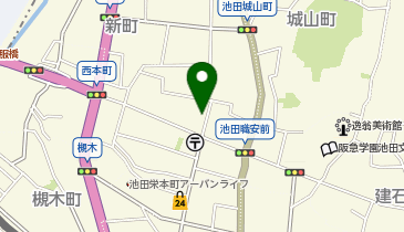 新藤時計めがね店の地図画像