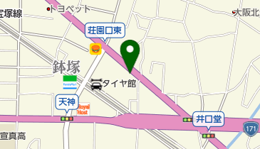 アルプス動物病院の地図画像