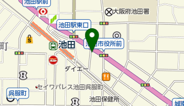 あぷりこっと池田店の地図画像