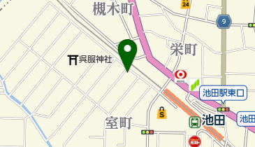 クロワッサンの地図画像