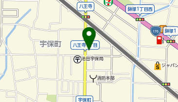 ベル動物病院トリミング部の地図画像