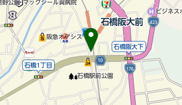 弁当パラダイスの地図画像