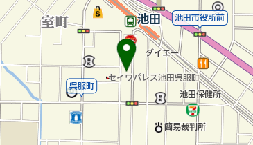 メガネの光陽の地図画像