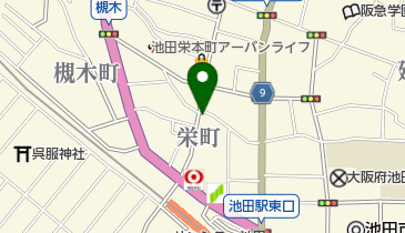 サカエマチ薬局の地図画像