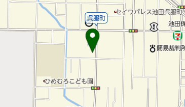 音羽鮨池田出前センターの地図画像