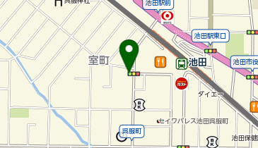 香月の地図画像