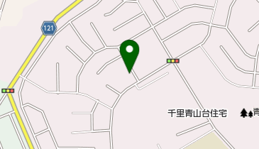 笹川薬局青山台店の地図画像