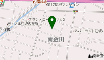 有限会社フクガミ化研の地図画像