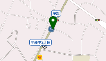 尾崎電器の地図画像