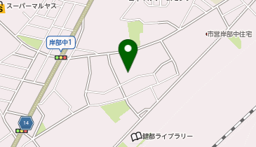 吹田市 交流活動館の地図画像